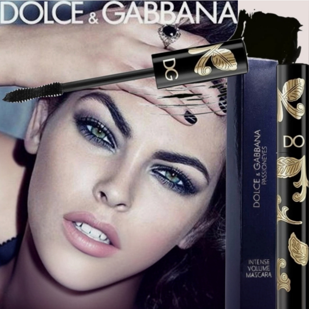 Dolce & Gabbana Intense Volume Mascara - Sleek Black and Gold Tube ~ Gift Ready